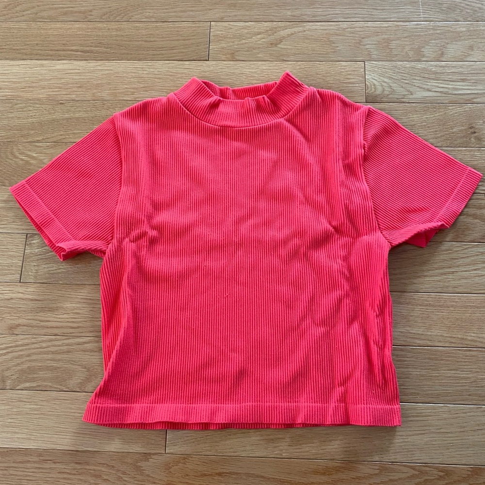 Pink crop top